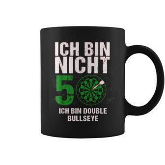 50 Geburtstag Geschenk Lustiges Dart Kostüm Double Bullseye Tassen - Seseable