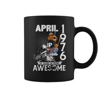 50Th Birthday Legends April 1976Intage 50 Years Old コーヒーマグ - Kawaiitshirt