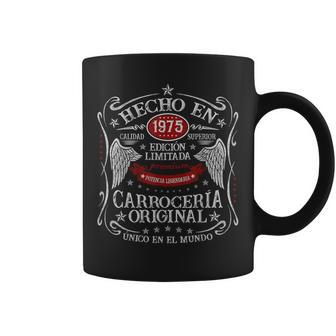 51 Años Cumpleaños Motero 1975 Moto Bikerintage Regalo Taza de café - Regaloses