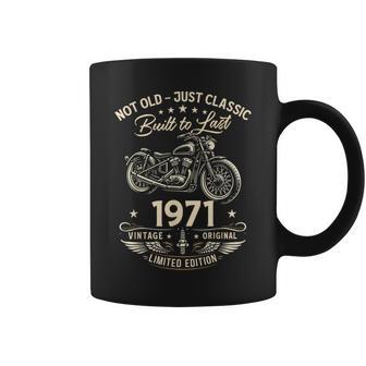 55 歳の誕生日男性オートバイ バイクに乗る人 1971 コーヒーマグ - Kawaiitshirt