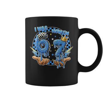 I Was 6 Now Im 7 Years Old 7Th Birthday 6 7 Birthday Boys Coffee Mug | Mazezy