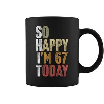 67 Year Old Decorations Gag 67Th Birthday Coffee Mug - Thegiftio UK