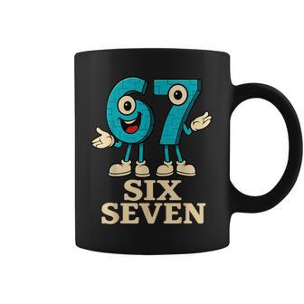 67 シックスセブン 6-7 面白いイタリアンブレインロットスラングゲームミーム コーヒーマグ - Kawaiitshirt
