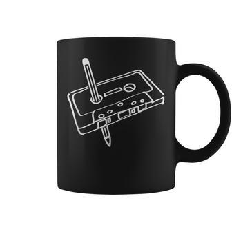 80S 90S Motto Party Caste De Cassette Rétro Tasse - Cadeauxyz