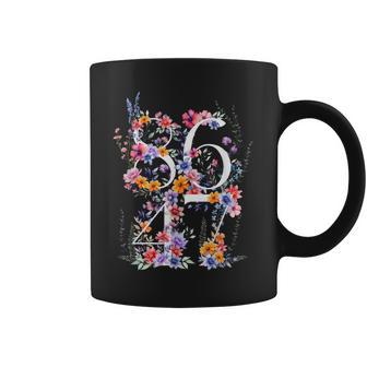86 47 Floral Boho Style Coffee Mug - Thegiftio UK