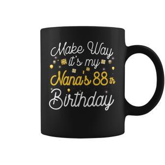 88 Year Old Nana Birthday It's My Nana's 88Th Birthday Coffee Mug - Thegiftio UK