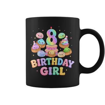 8Th Birthday Girl Dumpling Cute Kawaii Dumpling Party Coffee Mug - Thegiftio UK