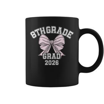 8Th Grade Bow 2026 Middle School Graduation Coffee Mug - Thegiftio UK