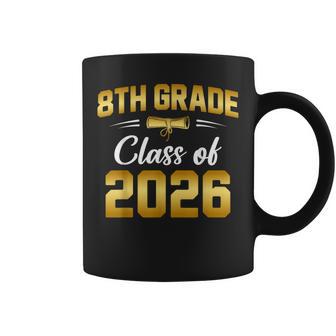 8Th Grade Class Of 2026 Graduate Student School Graduation Coffee Mug - Thegiftio UK