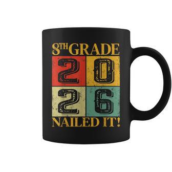 8Th Grade Grad Nailed It Middle School Graduation 2026 Coffee Mug - Thegiftio UK