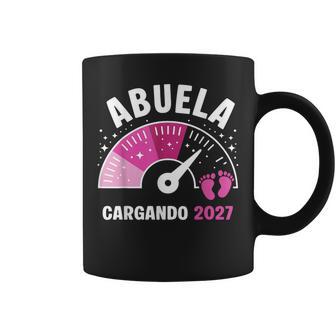 Abuela 2027 Cargando Futuro Abuela Anuncio De Embarazo 2027 Taza de café - Regaloses