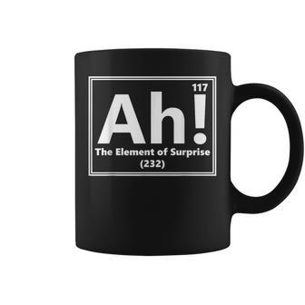 Ah El Elemento Deorpresa Gracioso Ciencia Humor Química Taza de café - Regaloses