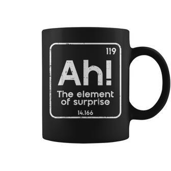 Ah The Element Of Surprise Saying Meme Kids Coffee Mug - Thegiftio UK