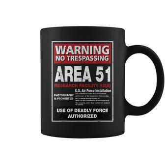 Alien Area 51 警告サイン ラスベガス Nv コーヒーマグ - Kawaiitshirt