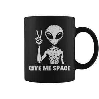 Alien Peace Give Me Space Humor Joke Kids Coffee Mug - Thegiftio UK