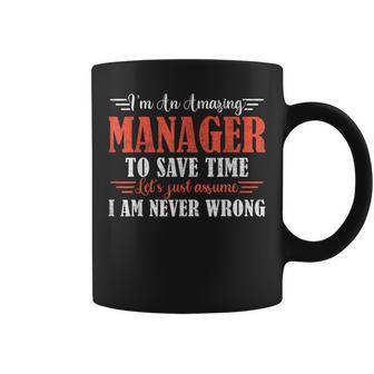 Amazing Manager Tasse - Cadeauxyz