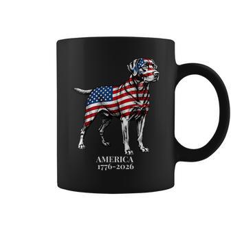 America 1776-2026 Patriotic Labrador Retriever Dog Usa 250Th Coffee Mug - Thegiftio UK