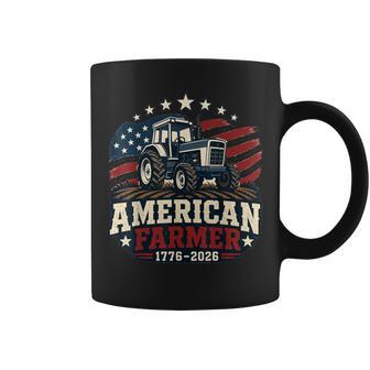 American Farmer 250 4Th Of July Tractor 1776 2026 Coffee Mug - Thegiftio UK