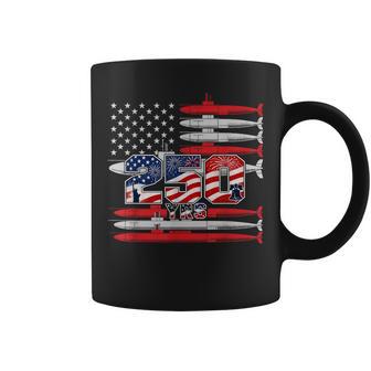 American Flag 250 Years Submarine Patriotic Celebrations Coffee Mug - Thegiftio UK