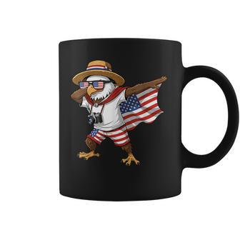 American Flag Bald Eagle Usa Flag Patriotic 4Th Of July Coffee Mug - Thegiftio UK