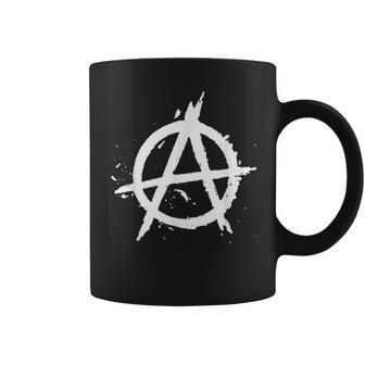Anarchy Symbol Anarchy Punk Graffiti Punk Rock Coffee Mug - Thegiftio UK