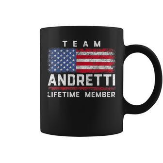 Andretti Family Name Team Andretti Lifetime Member Coffee Mug - Thegiftio