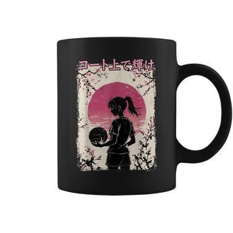 Anime Volleyball Graphic For N Girls Japanese Coffee Mug | Seseable UK