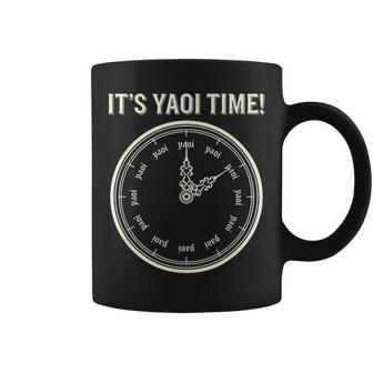 Anime Yaoi Clock It's Yaoi Time Bl Otaku Manga Fan Coffee Mug - Thegiftio