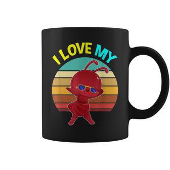 Ant Para Hombre Niño Diseño Con Texto En Alemán Ich Liebe Meine Taza de café - Regaloses