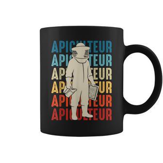 Apiculteur Abeilles Apiculture Apicole Rucher Abeille Retro Tasse - Cadeauxyz