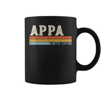 Appa Vintage Grandpa Fathers Day Retro Coffee Mug - Thegiftio UK