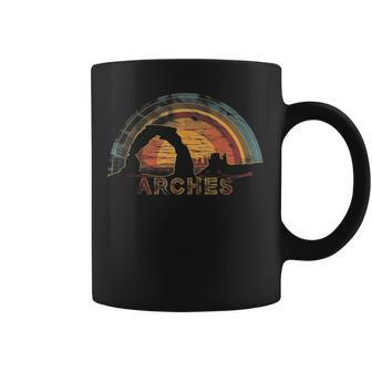 Arches Us National Park Vintage Kids Retro Coffee Mug - Thegiftio UK