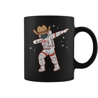 Astronaut Cowboy Dab Space Dance Boys Girls Kids Men Coffee Mug - Thegiftio UK