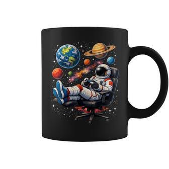 Astronaut Gamer Space Gaming Planets Coffee Mug - Thegiftio UK