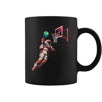 Astronauta Baloncesto Espacio Exterior Regalos Hombres Niños Es Espacio Taza de café - Regaloses