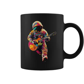 Astronaute Jouant De La Guitare Guitariste Astronaute Drôle Tasse - Cadeauxyz