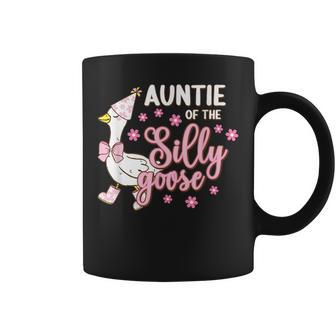 Auntie Of The Silly Goose 1St First Birthday Family Matching Coffee Mug - Thegiftio UK