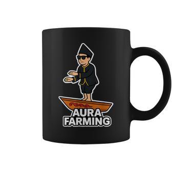 Aura Farming オーラ ウェーブ インドネシアボート ミーム エネルギー バイブ コーヒーマグ - Kawaiitshirt