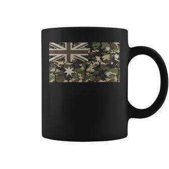 Aussie Dad Australian Camo Flag Camouflage Australia Day Coffee Mug - Thegiftio UK