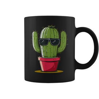 Awesome Sunglasses Cactus For Man And Woman Coffee Mug - Thegiftio UK