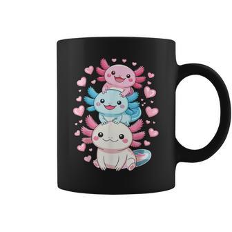 Axolotls Kawaii Anime Cute Axolotl Coffee Mug - Thegiftio UK