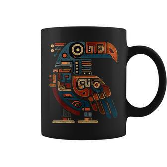 Aztec Bird Inca Toltec Maya Mexican Mayan Indigenous Azteca Coffee Mug - Thegiftio UK