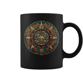 Aztec Maya Azteca Sun Stone Ancient Mayan Calendar Coffee Mug - Thegiftio UK