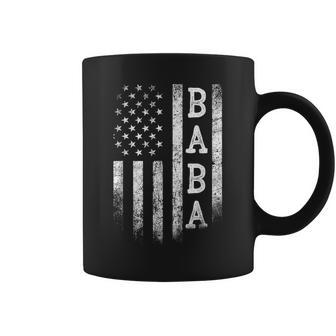 Baba American Flag Baba Patriotic Father's Day For Men Coffee Mug - Thegiftio UK