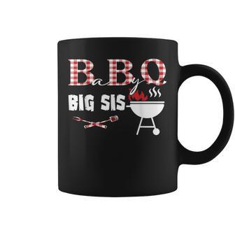 Baby Bbq Big Sis Shower Birthday Party Family Matching Coffee Mug - Thegiftio UK