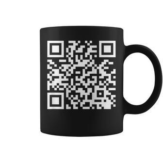 On Back Qr Do I Look Like I Give A Fck Code Saying Coffee Mug - Thegiftio UK