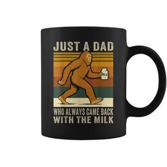 Came Back With The Milk Father's Day Bigfoot Sasquatch Dad Coffee Mug | Seseable UK