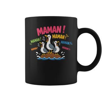 Bague Fête Des Mères Humour Enfant Qui Crie Mouette Maman Tasse - Cadeauxyz