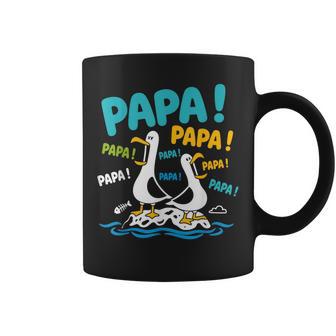 Bague Fête Des Pères Humour Enfant Qui Crie Mouette Papa Tasse - Cadeauxyz