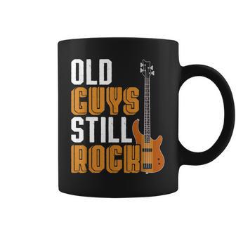 Bajista Retirado Old Guystill Rock Hombre Bajo Eléctrico Taza de café - Regaloses